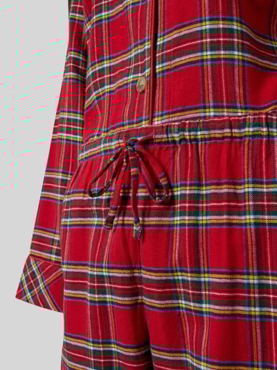 Lauren Ralph Lauren Pyjama met borstzak Rood - 2