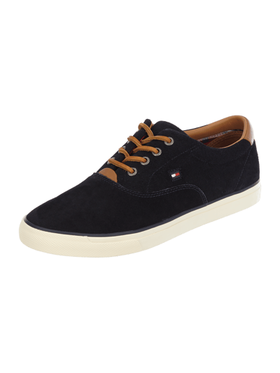 Tommy Hilfiger Sneaker aus Veloursleder Jeansblau 1