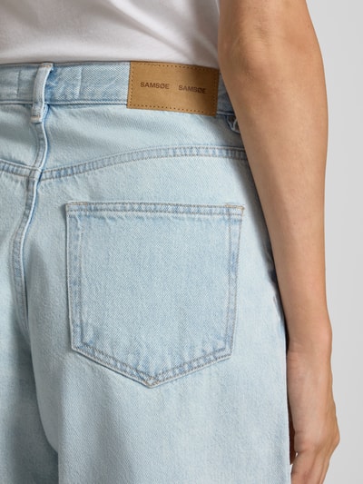 Samsøe Samsøe Korte jeans met steekzakken, model 'SASHELLY' Lichtblauw - 3
