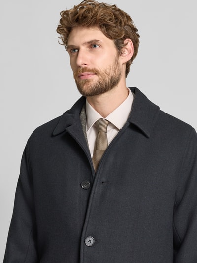 Casual Friday Mantel mit Eingrifftaschen Modell 'EZEQUIEL' Black 3