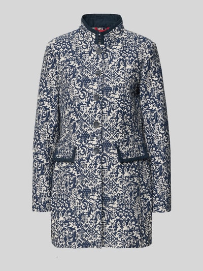 White Label Blazer met stretch en klepzakken Marineblauw - 2