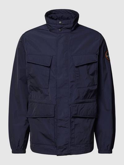 Napapijri Jacke mit Label-Patch Modell 'INTI' Marine 2