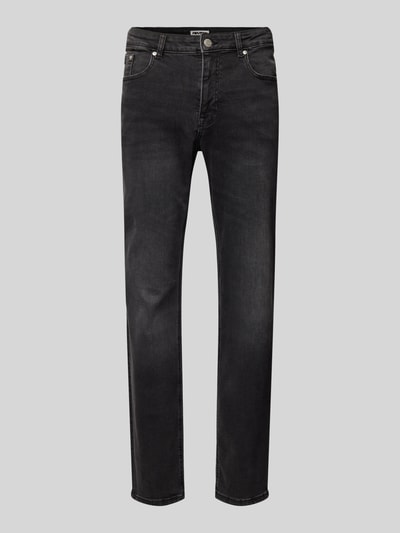 REVIEW Jeansy o kroju slim fit Essentials Czarny 2