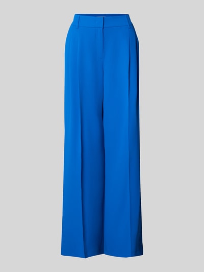 Christian Berg Woman Selection Straight Fit Stoffhose mit Bügelfalten Blau 2