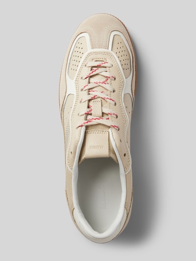 ALOHAS Sneakers van leer in retrolook, model 'RIFE' Beige - 3