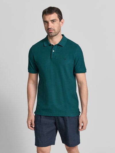 Fynch-Hatton Regular Fit Poloshirt mit Label-Stitching Bottle 4