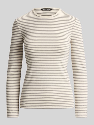 Lauren Ralph Lauren Regular Fit Langarmshirt aus Baumwollmix Ecru 2