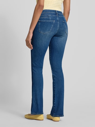 Brax Flared jeans in used-look, model 'ANNA' Lichtblauw - 5