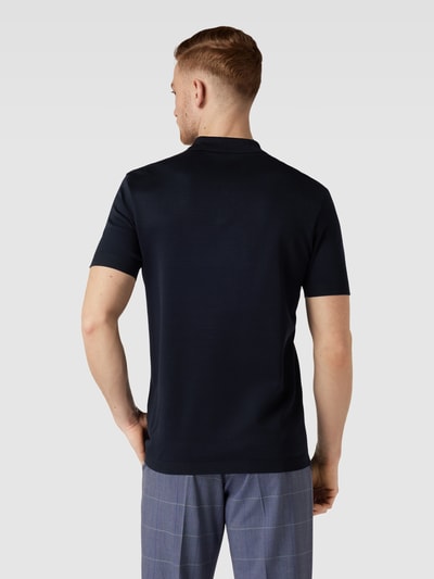 Windsor Regular fit poloshirt met labeldetail Marineblauw - 5