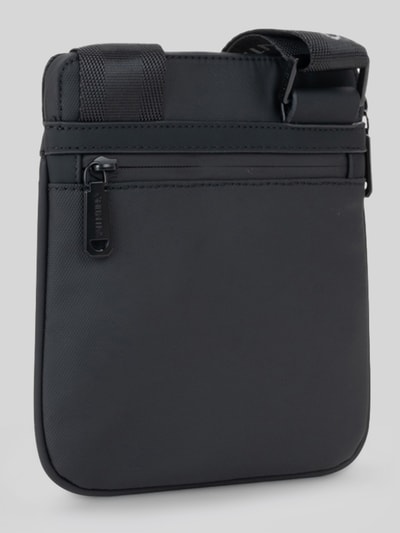 Valentino Bags Torba na ramię z wytłaczanym logo model 'AXEL' Czarny 3