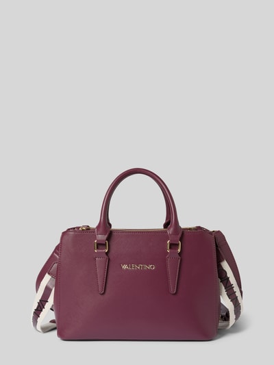 VALENTINO BAGS Handtas met labeldetail Bordeaux - 1