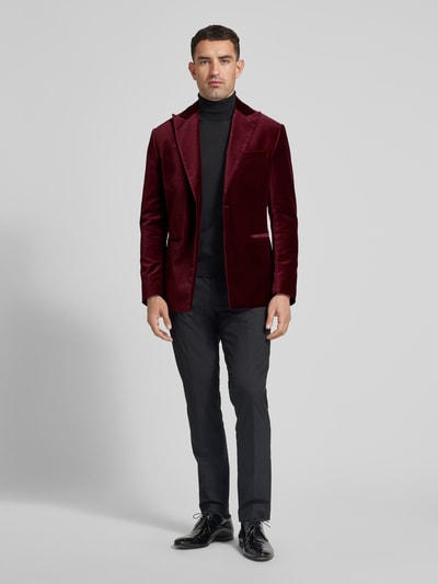 SELECTED HOMME Sakko mit Leistentaschen Bordeaux 1