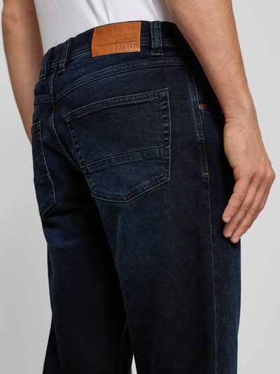 bugatti Regular fit jeans in 5-pocketmodel Donkerblauw - 3