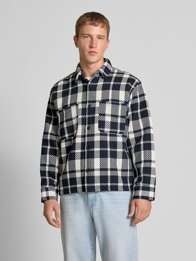 REVIEW Regular fit vrijetijdsoverhemd met borstzakken Ecru - 4