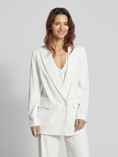 Swing Blazer met reverskraag Offwhite - 4