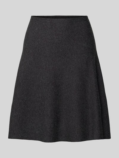 Tom Tailor Denim Ausgestellter Mini-Rock aus Viskose-Mix  Anthrazit 2