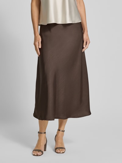 Neo Noir Midirok met elastische band Donkerbruin - 4