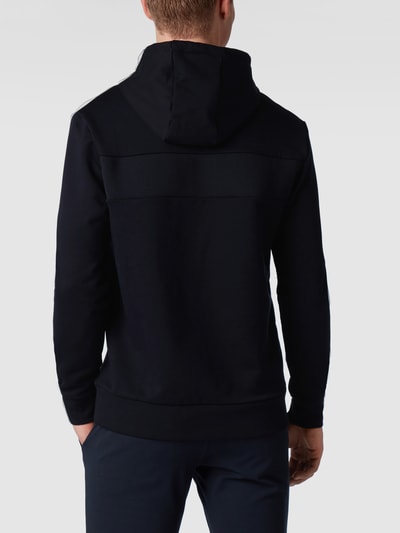 BOSS Hoodie met geborduurd logo Marineblauw - 5