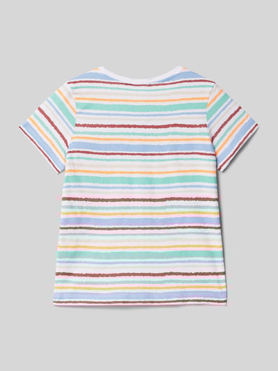 s.Oliver RED LABEL T-shirt o kroju regular fit z czystej bawełny Biały 3