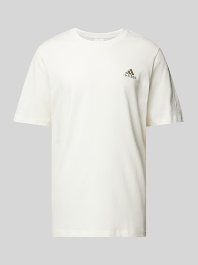 ADIDAS SPORTSWEAR T-shirt z wyhaftowanym logo Złamany biały 2