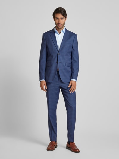 OLYMP No. Six Super slim fit zakelijk overhemd met kentkraag Bleu - 1