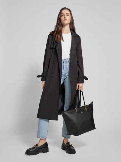 Tommy Hilfiger Shopper mit Label-Applikation Black 1