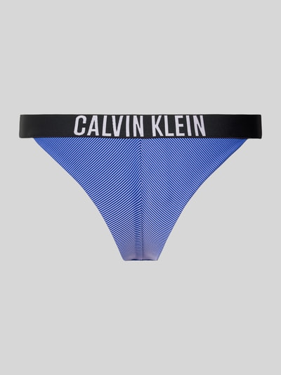 Calvin Klein Underwear Figi bikini z elastycznym pasem z logo model ‘BRAZILIAN’ Niebieski 3