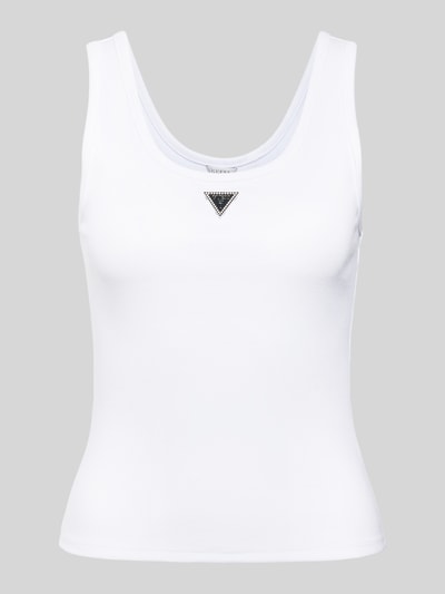 Guess Tanktop met labelapplicatie Wit - 2