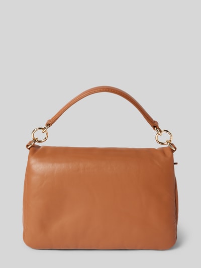 Tommy Hilfiger Crossbodytas van schapennappa met labeldetail Camel - 4