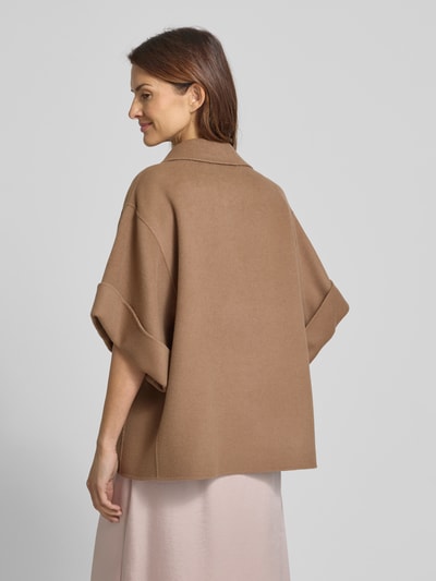 Weekend Max Mara Regular Fit Jacke aus reiner Schurwolle Hellbraun 5