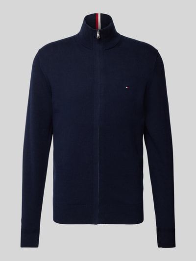 Tommy Hilfiger Strickjacke mit Stehkragen Marine 2