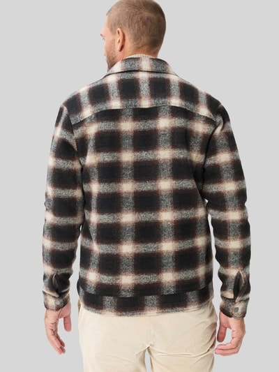 Brax Hemdjacke mit Label-Patch Modell 'Santiago' Mittelbraun 5