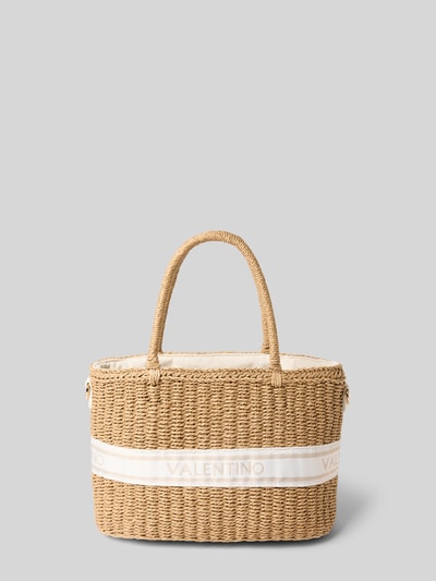 Valentino Bags Handtasche mit Label-Detail Modell 'BOHO' Ecru 3
