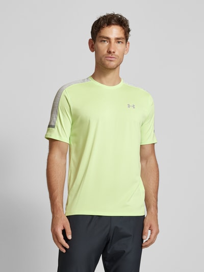 Under Armour T-Shirt mit Label-Print Modell 'Tech Utility' Apfel 4