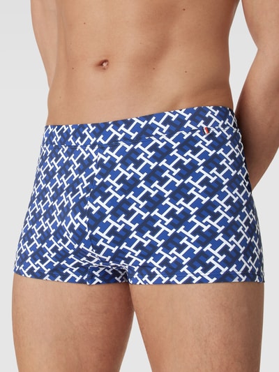 Tommy Hilfiger Trunks mit Label-Print Dunkelblau 3