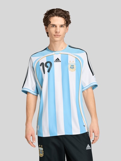 adidas Sportswear Regular Fit Trikot mit Logo-Stitching Modell 'MESSI' Weiss 4