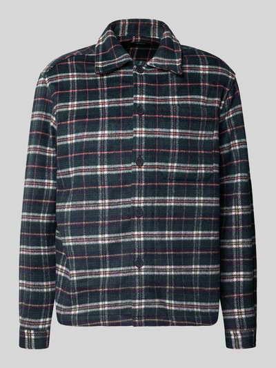 MCNEAL Regular fit overhemdjack met kentkraag Donkerblauw - 2