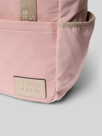 STUDIO BERLIN Rucksack mit Logo-Patch Modell 'Kreuzberg' Pink 3