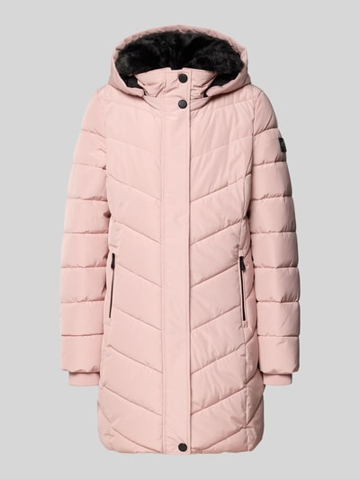 NAUTGÅRD Gewatteerde lange jas met Sorona® Aura-vulling
 Lichtroze - 2