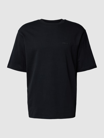 REVIEW T-Shirt mit Label-Detail Black 2