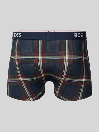 BOSS Relaxed fit boxershort van katoenmix in een set van 3 stuks Donkerblauw - 3