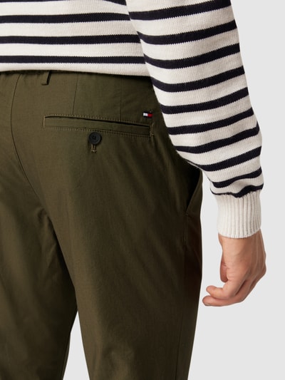 Tommy Hilfiger Chino mit Eingrifftaschen Oliv 3