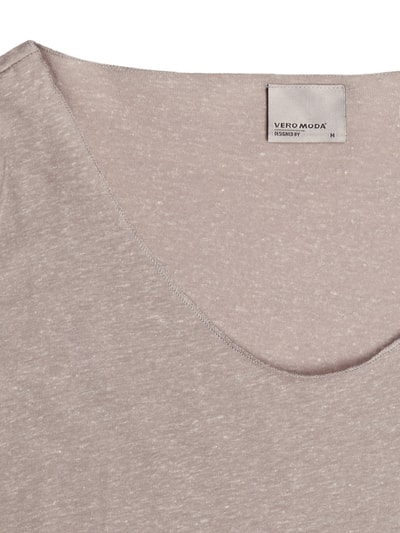 Vero Moda Longsleeve in Melangeoptik Silber Melange 2