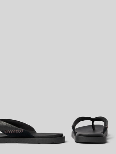 UGG Zehentrenner mit Label-Detail Modell 'SEASIDE II' Black 2