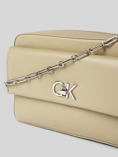 CK Calvin Klein Umhängetasche mit Label-Applikation Hellgruen 3