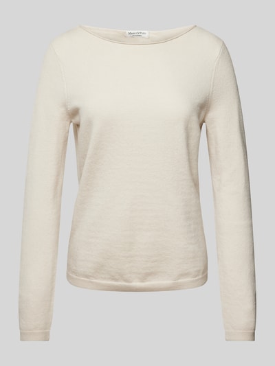 Marc O'Polo Regular Fit Pullover mit U-Boot-Ausschnitt Sand 2