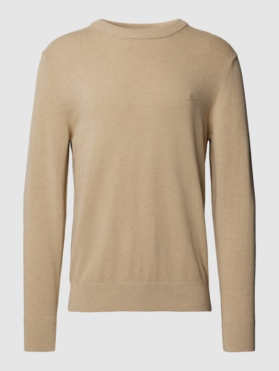 Marc O'Polo Gebreide pullover met ribboorden Beige - 2