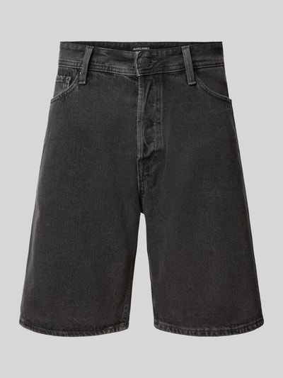 Jack & Jones Baggy Fit Jeansshorts im 5-Pocket-Design Modell 'ALEX' Black 2