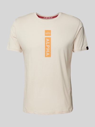 Alpha Industries T-shirt van zuiver katoen Offwhite - 2