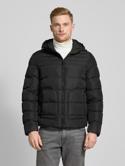 Geox Steppjacke mit Kapuze Black 4